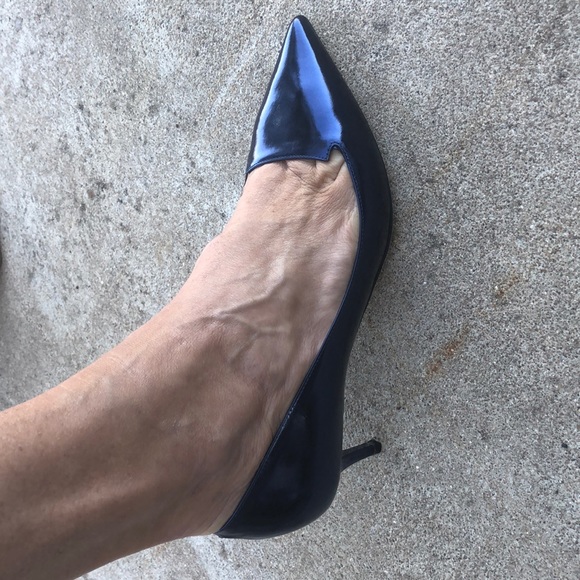 Jimmy Choo - Metallic Denim - Mirror Leather - Picture 4 of 5